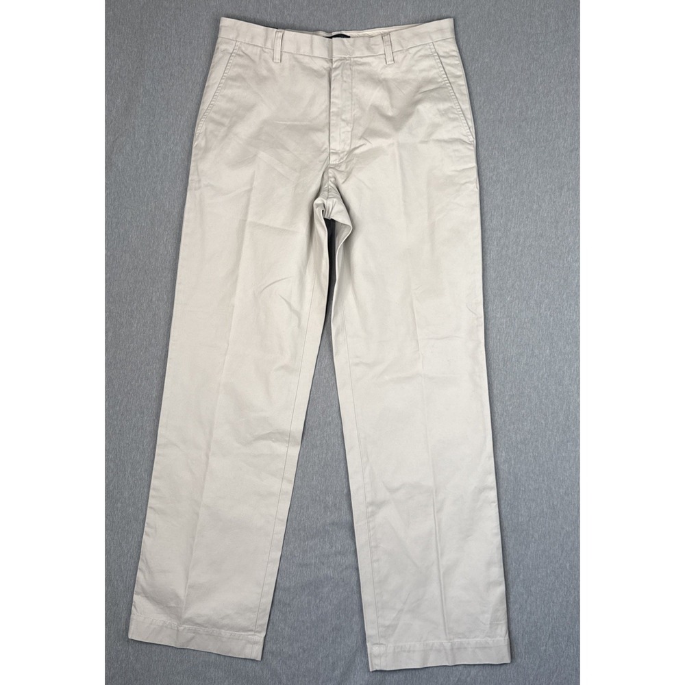 New Banana  Republic Dawson Chino Pants Mens 34x34 Relaxed Fit Khaki Beige